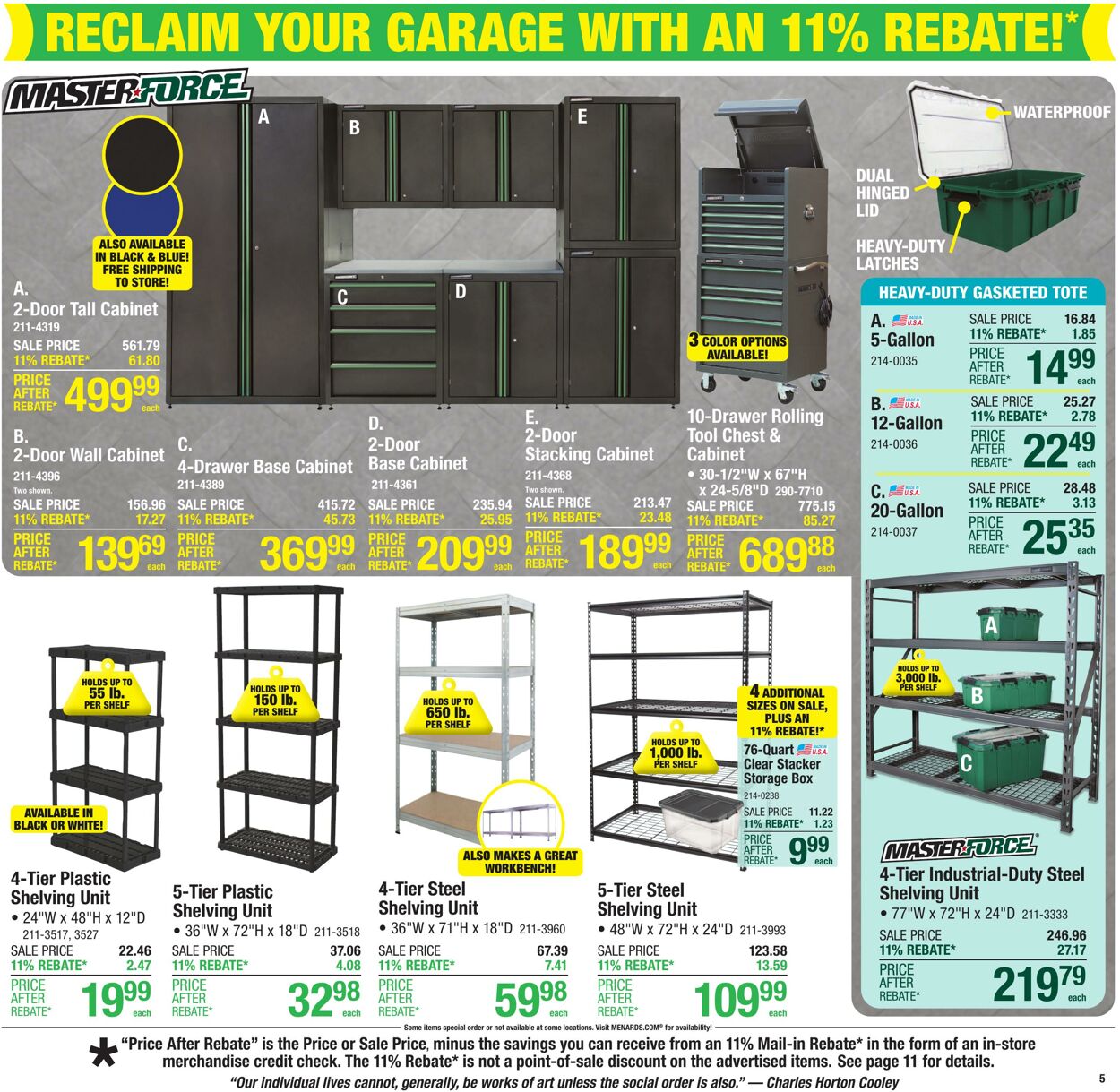 Catalogue Menards from 03/19/2025