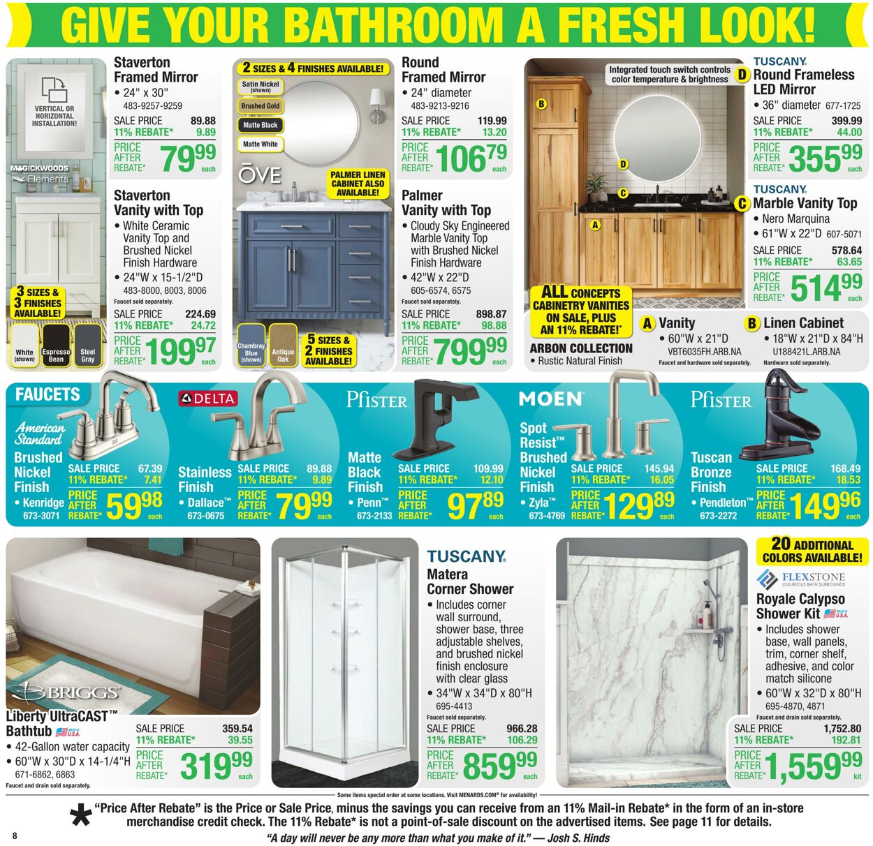 Catalogue Menards from 03/19/2025