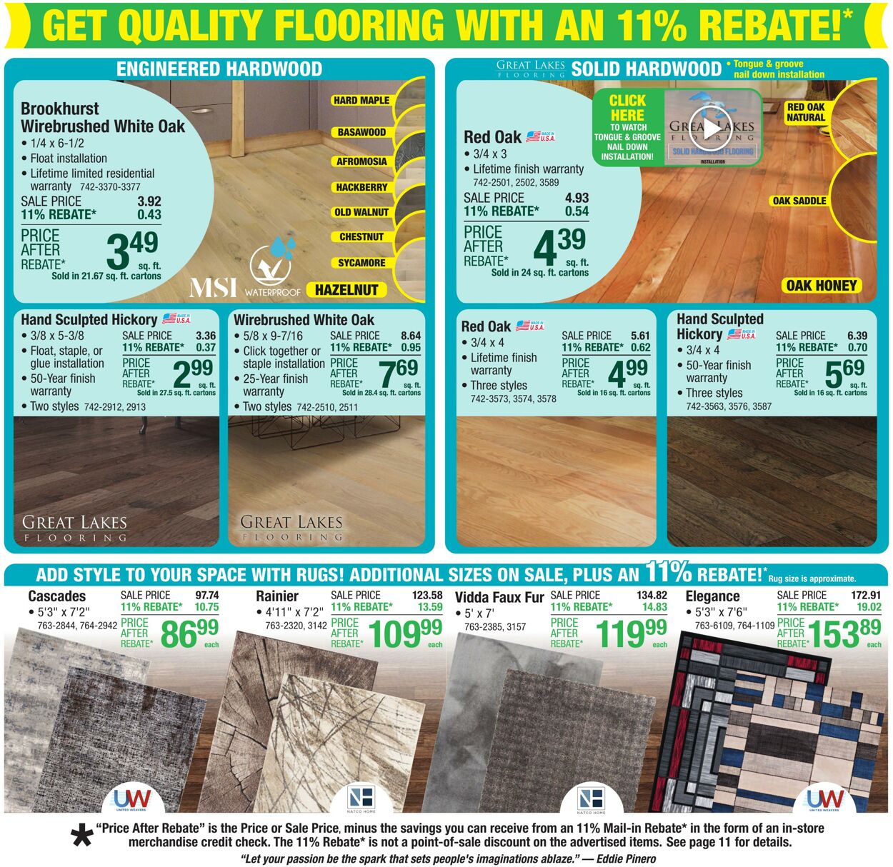 Catalogue Menards from 03/19/2025