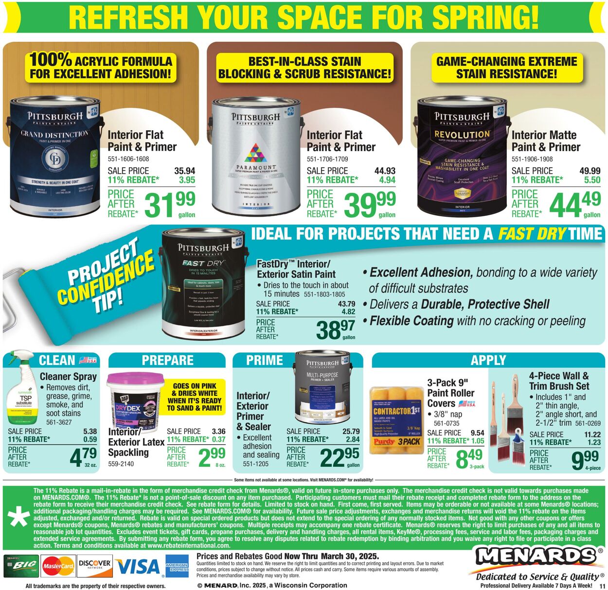 Catalogue Menards from 03/19/2025