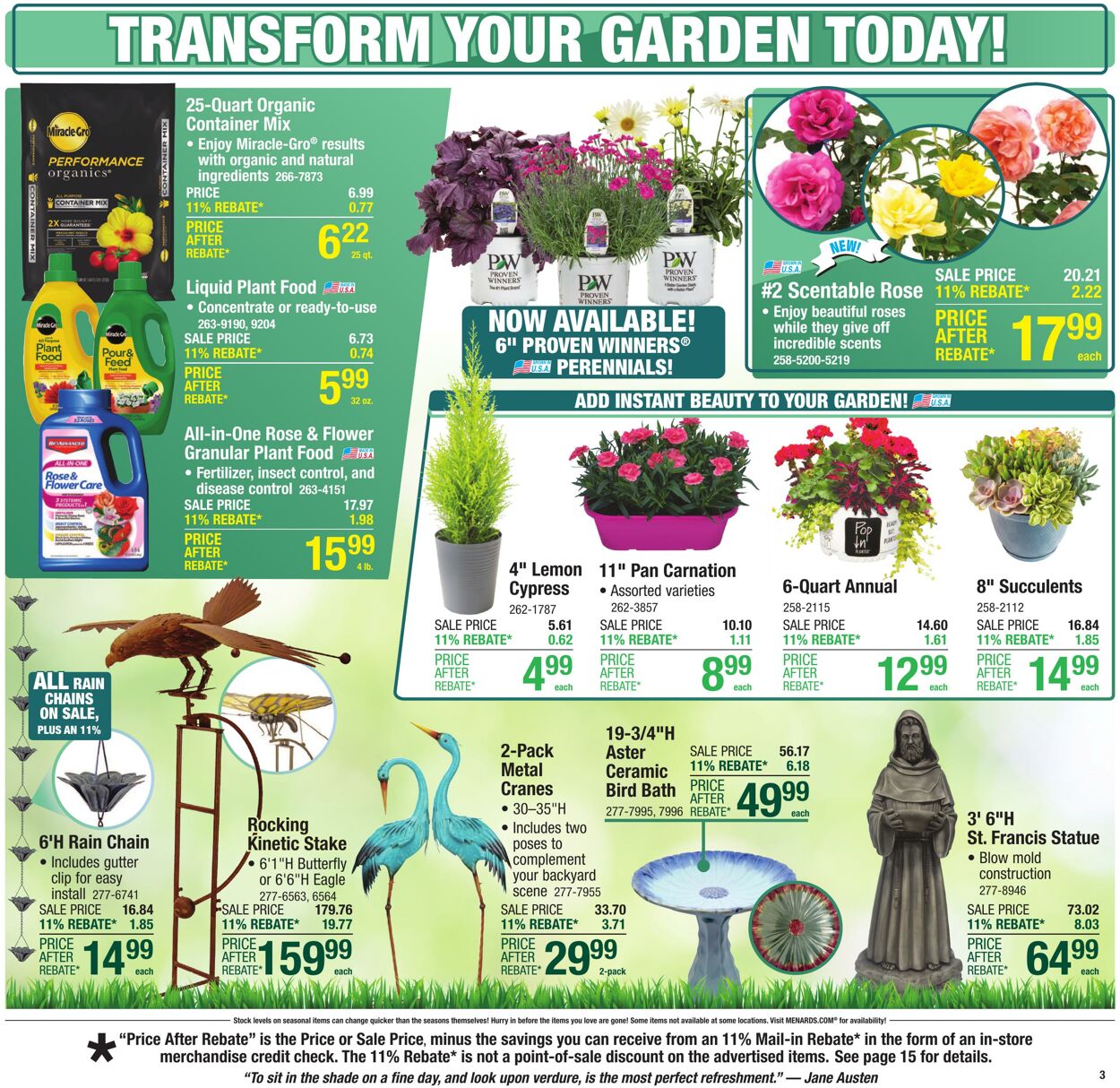 Catalogue Menards from 04/30/2025
