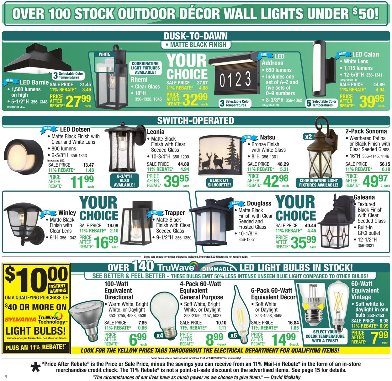 Catalogue Menards from 04/30/2025