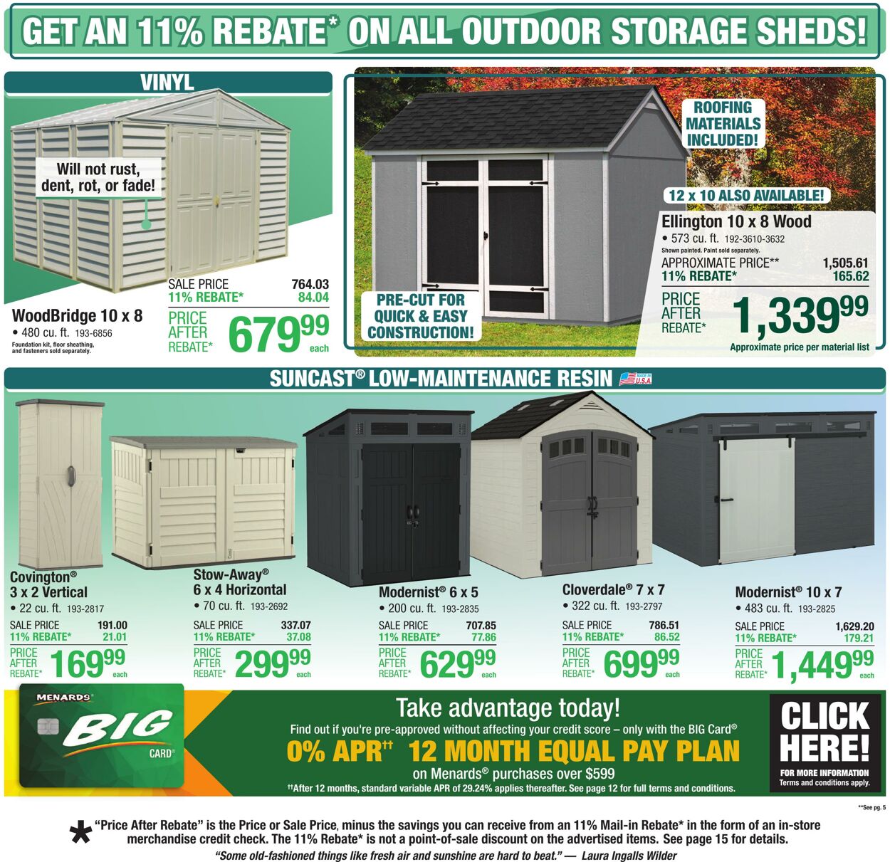 Catalogue Menards from 04/30/2025
