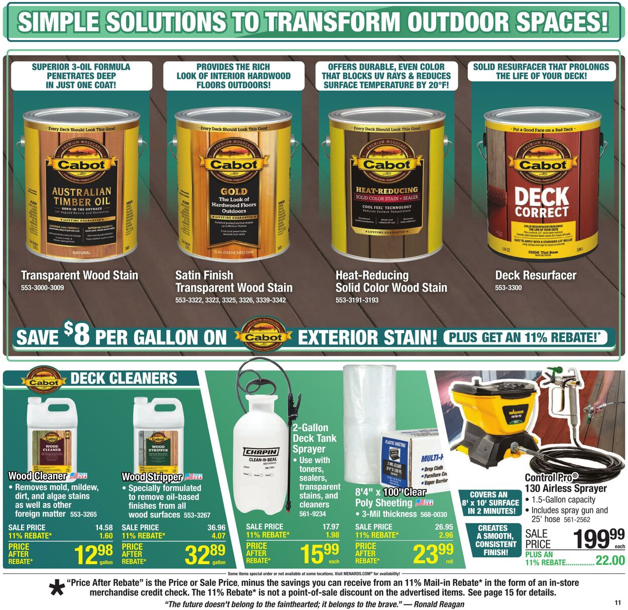 Catalogue Menards from 04/30/2025