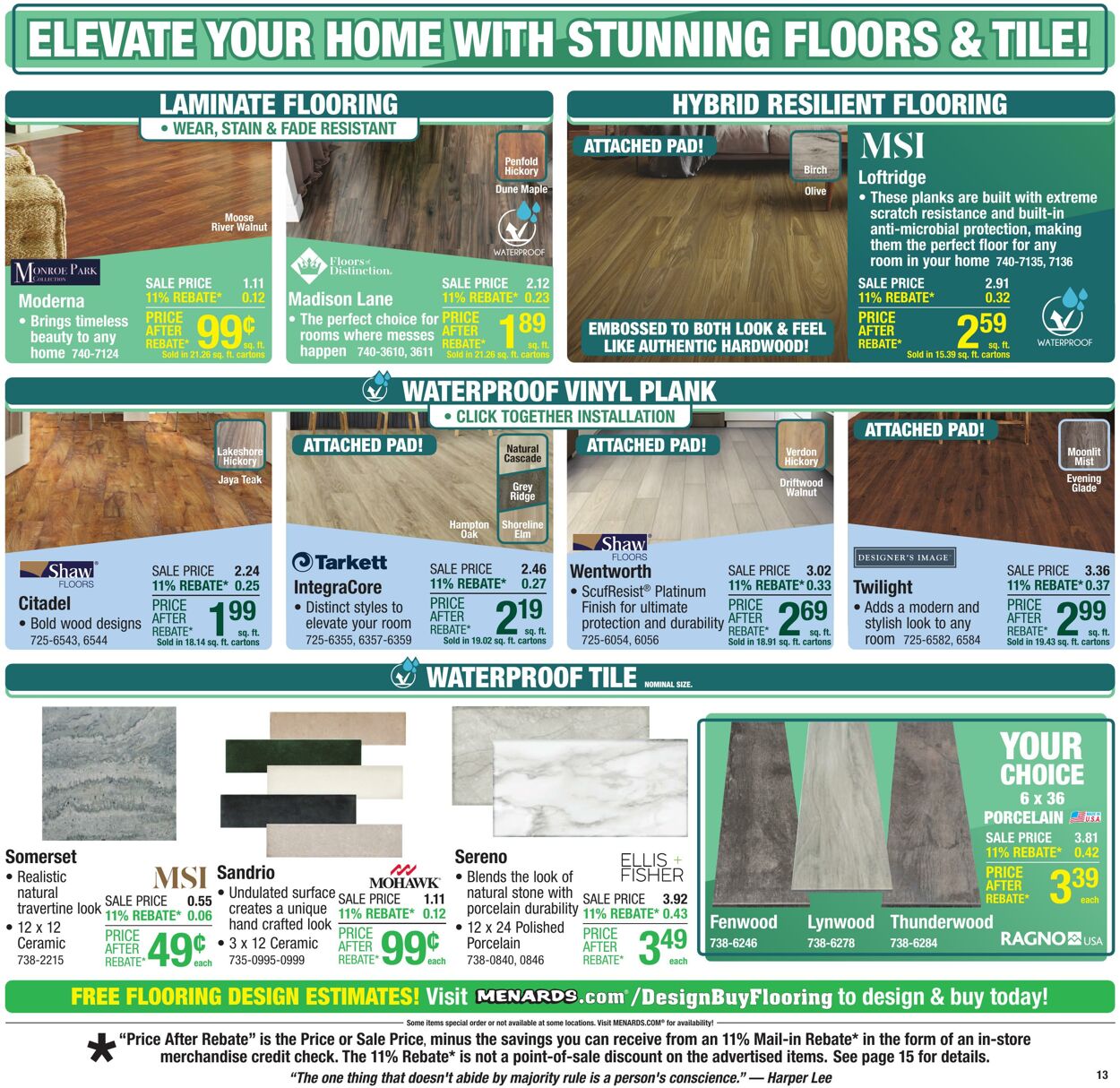 Catalogue Menards from 04/30/2025