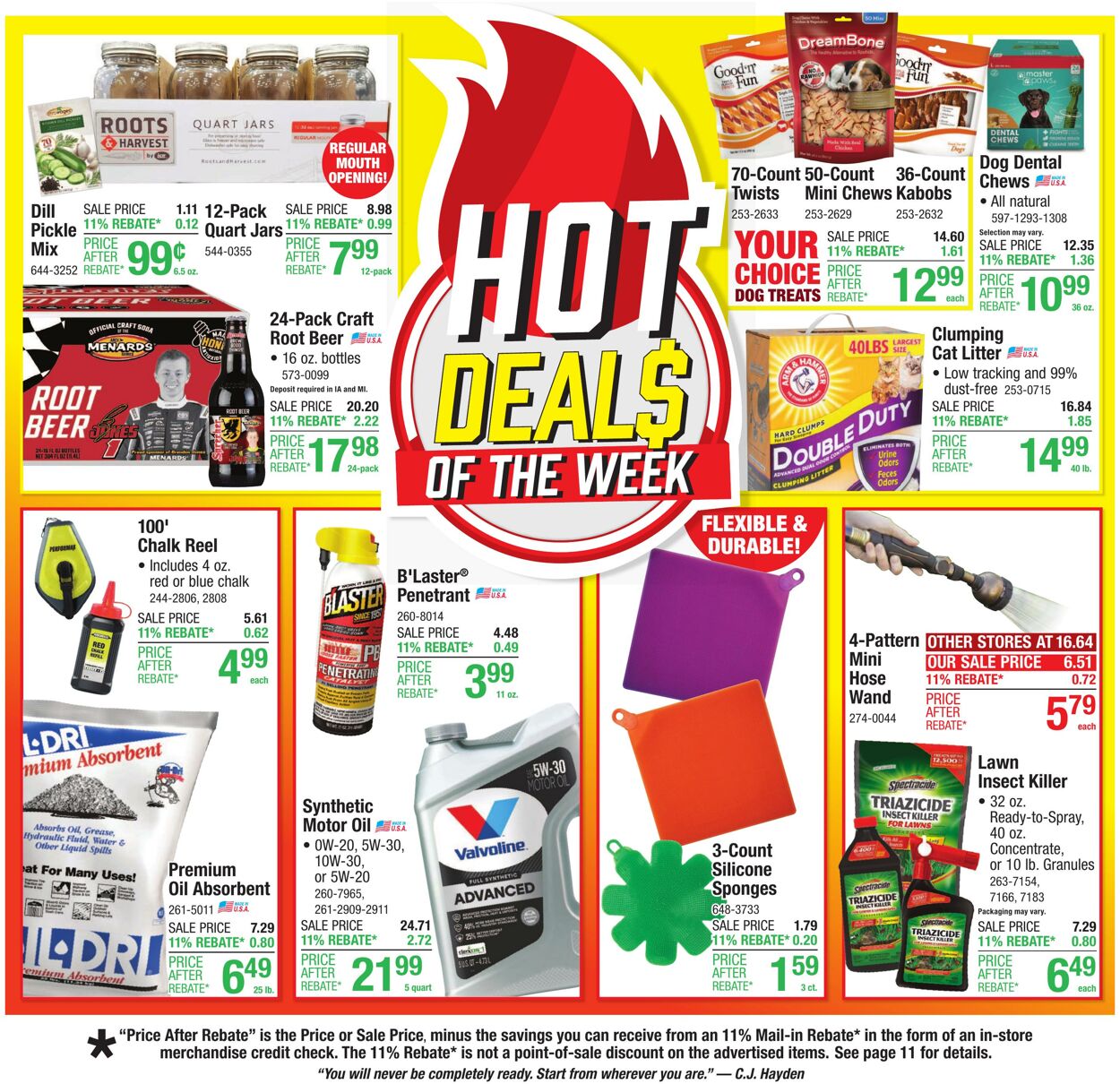 Catalogue Menards from 05/07/2025
