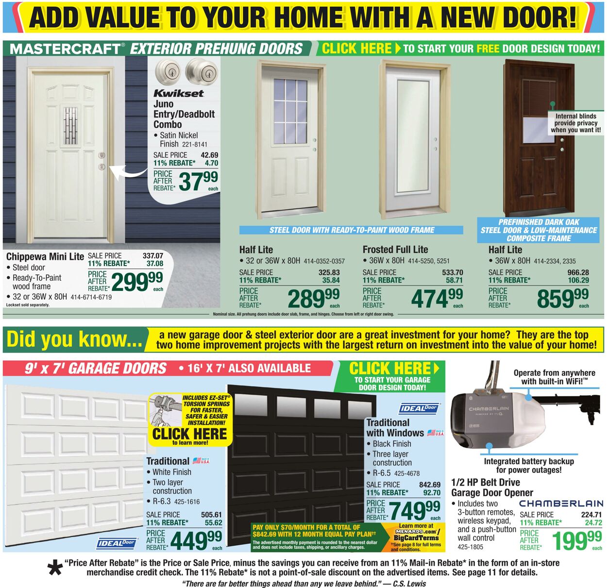 Catalogue Menards from 05/07/2025