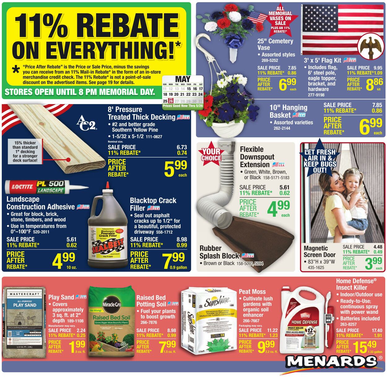 Catalogue Menards from 05/14/2025