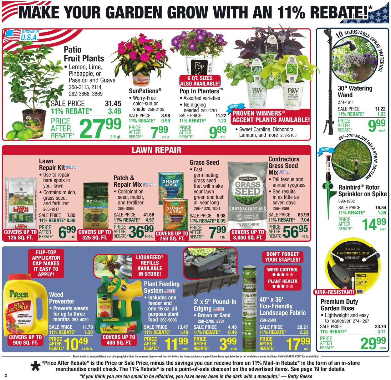 Catalogue Menards from 05/14/2025