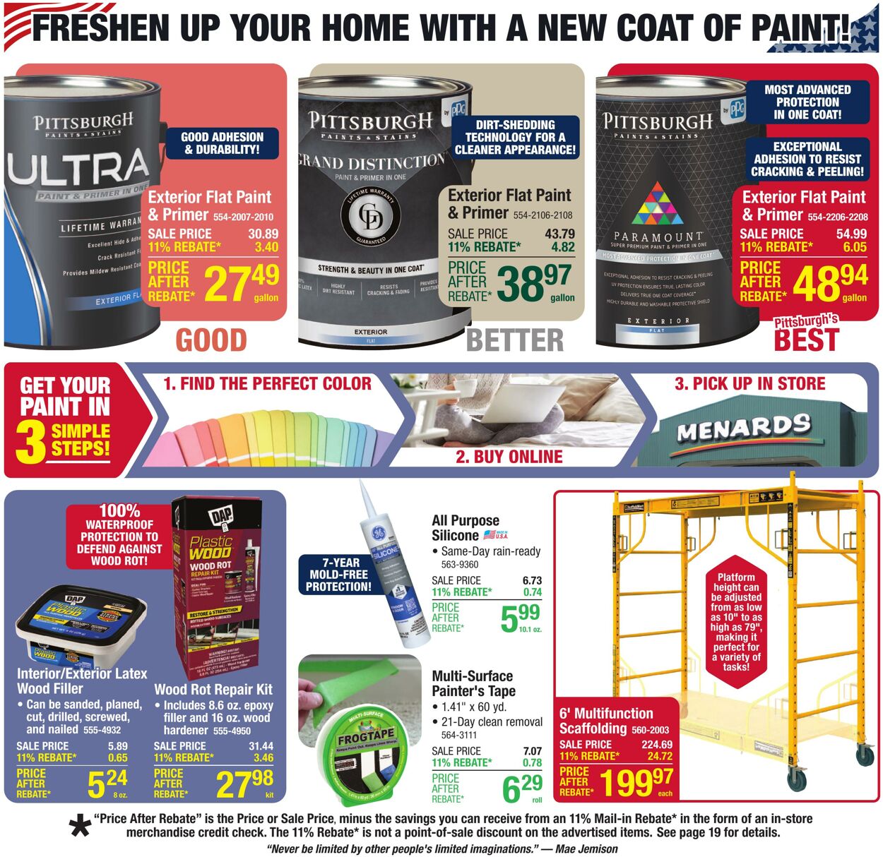Catalogue Menards from 05/14/2025