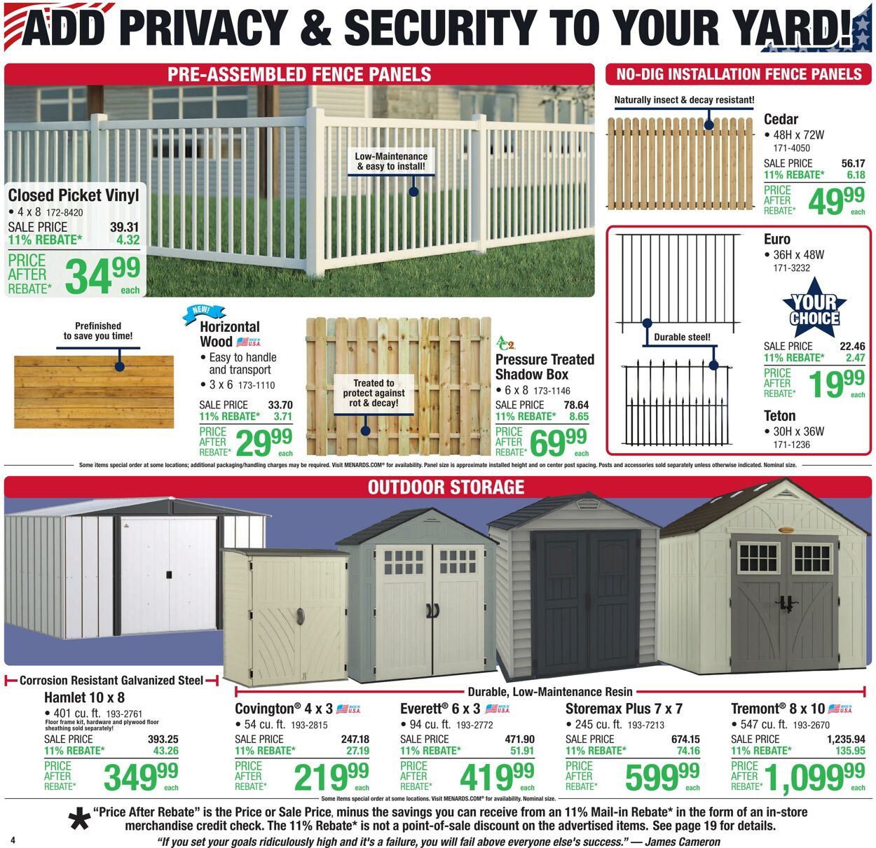 Catalogue Menards from 05/14/2025