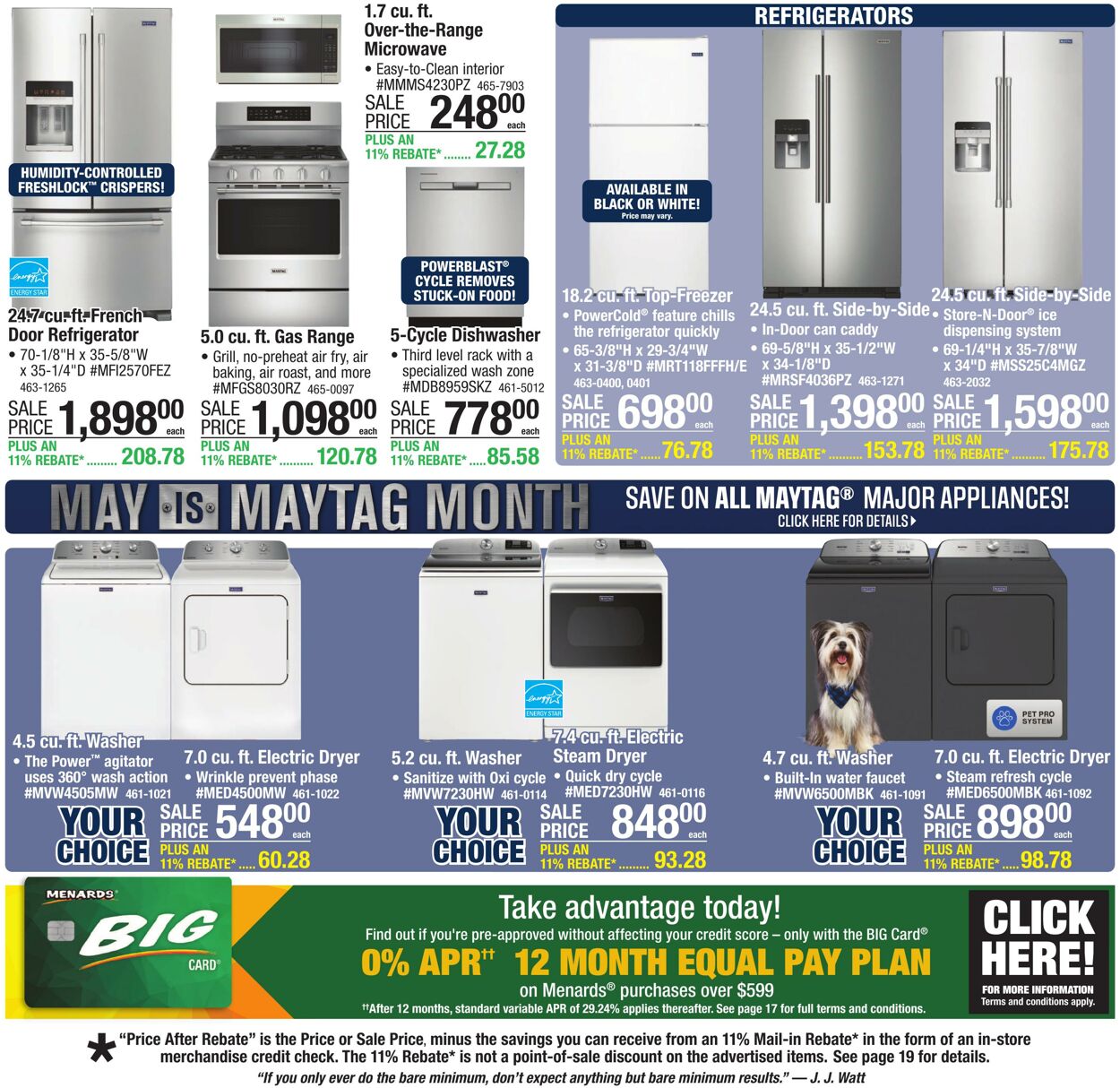 Catalogue Menards from 05/14/2025