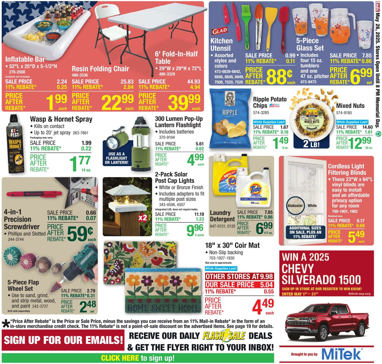 Catalogue Menards from 05/14/2025