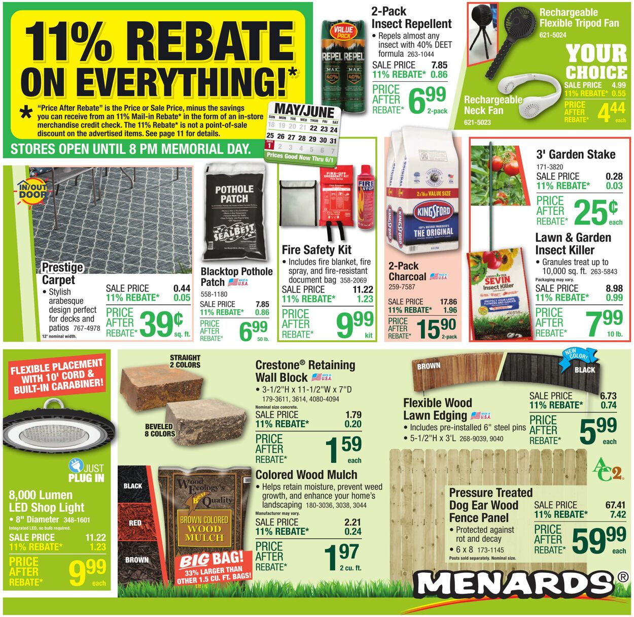 Catalogue Menards from 05/21/2025