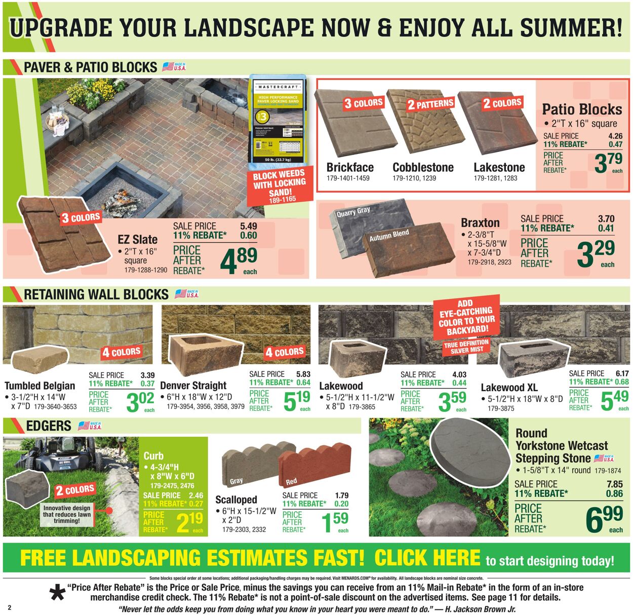 Catalogue Menards from 05/21/2025