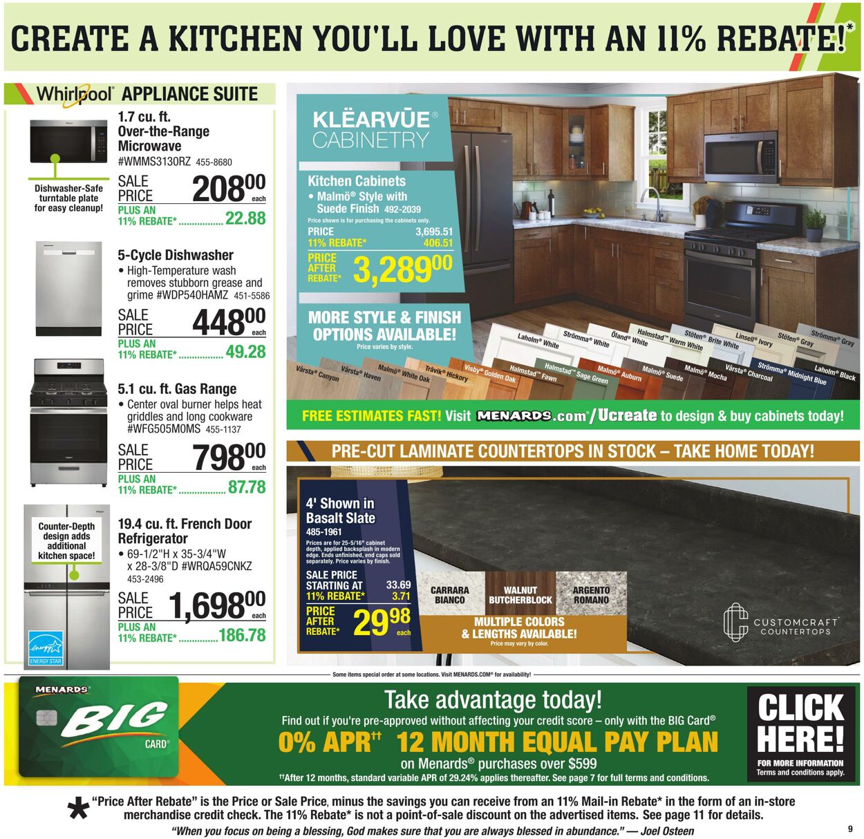 Catalogue Menards from 05/21/2025