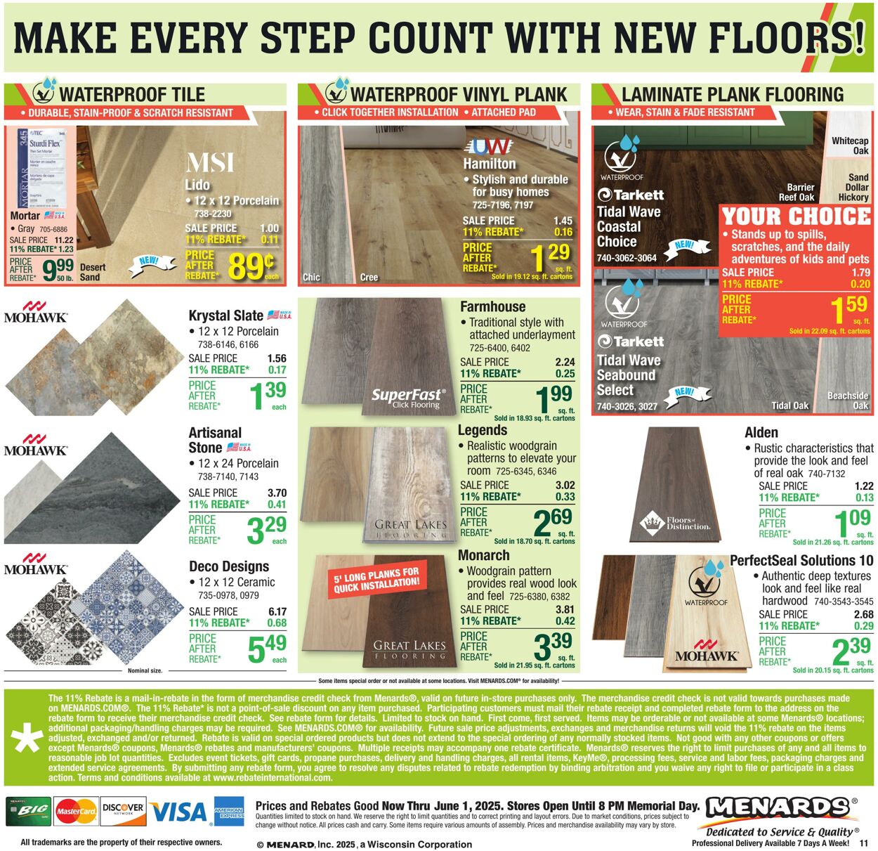 Catalogue Menards from 05/21/2025