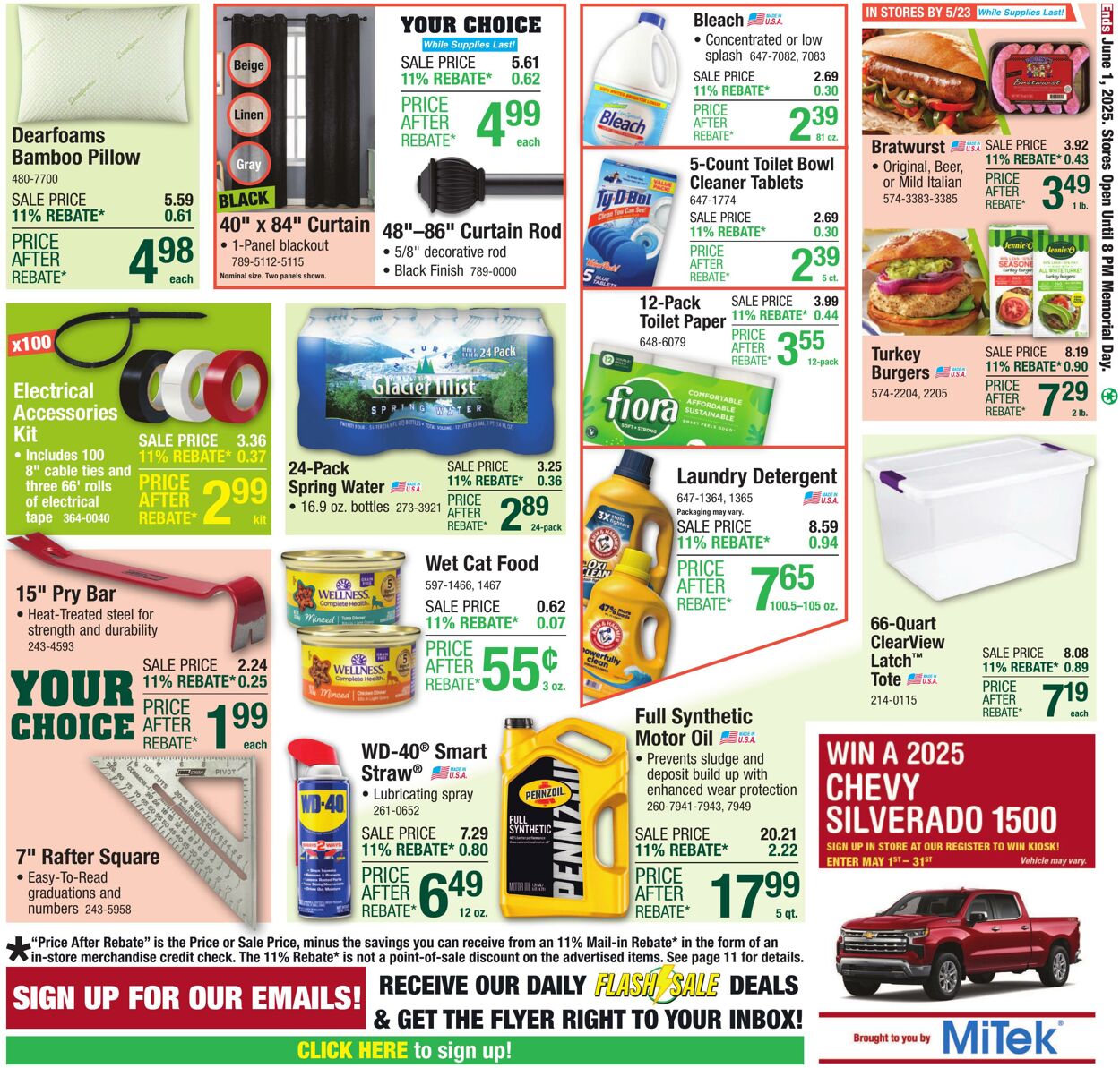 Catalogue Menards from 05/21/2025