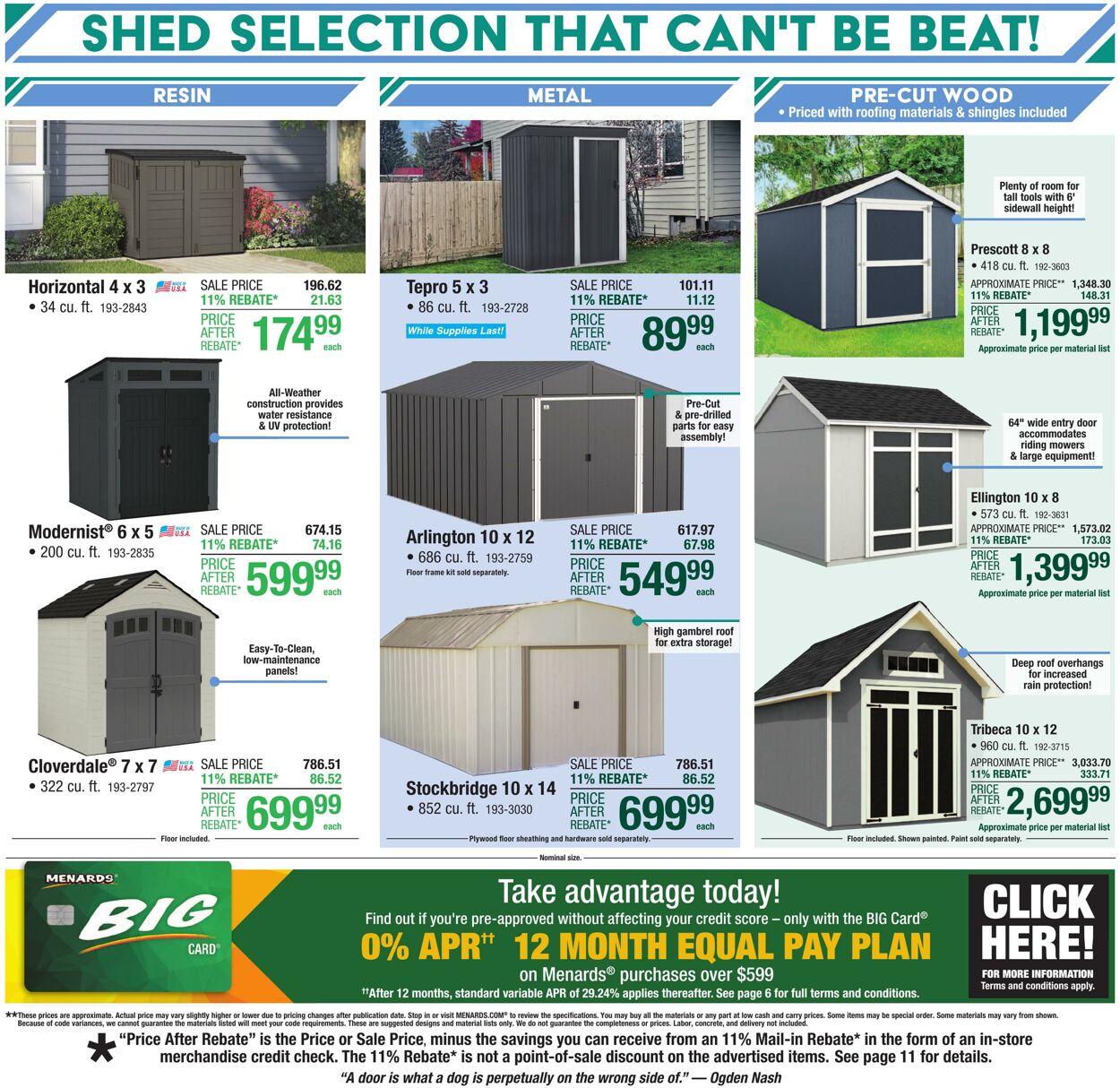 Catalogue Menards from 05/28/2025