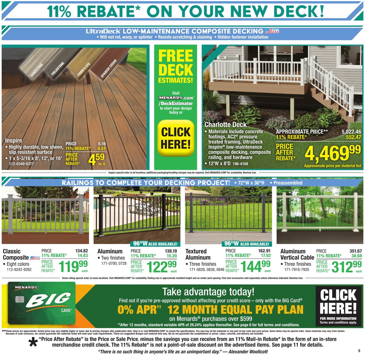 Catalogue Menards from 05/28/2025