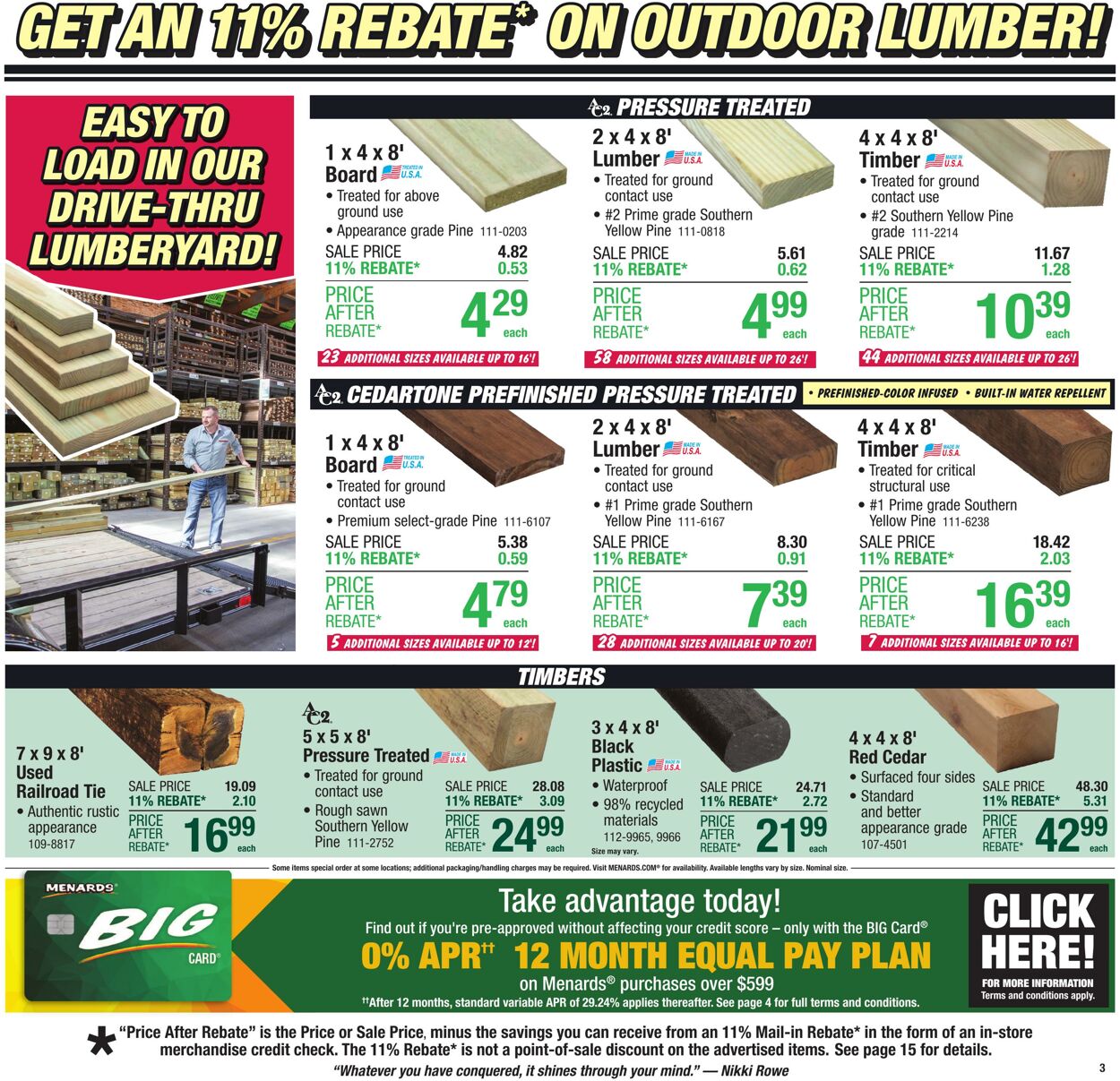 Catalogue Menards from 06/04/2025