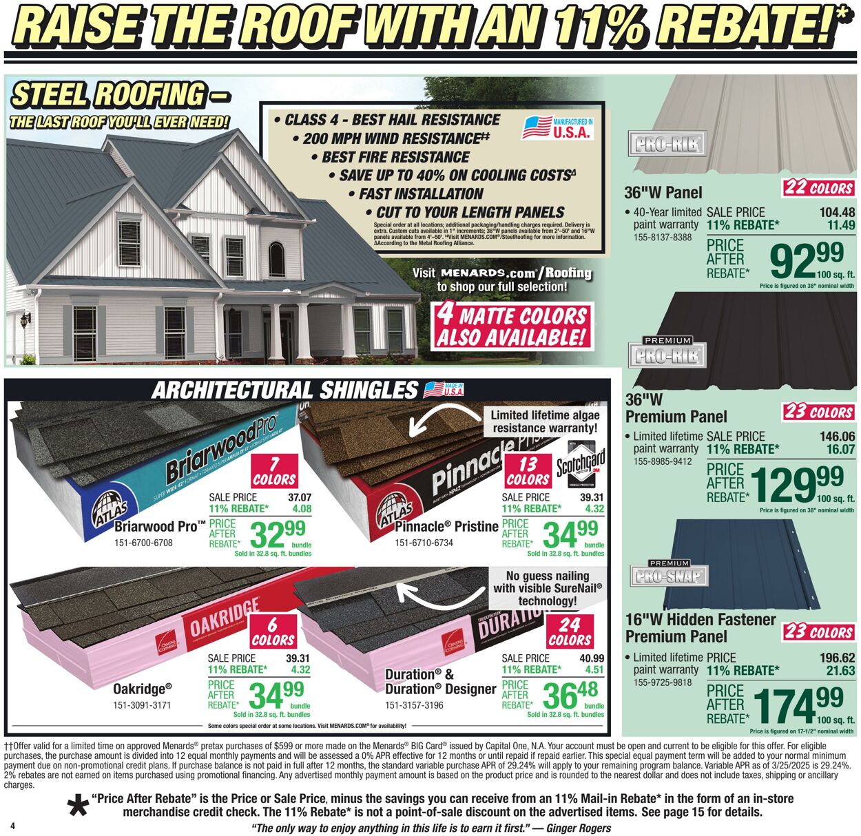 Catalogue Menards from 06/04/2025