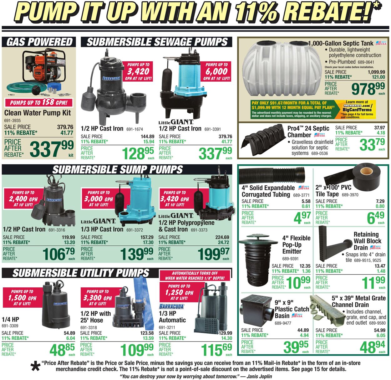 Catalogue Menards from 06/04/2025