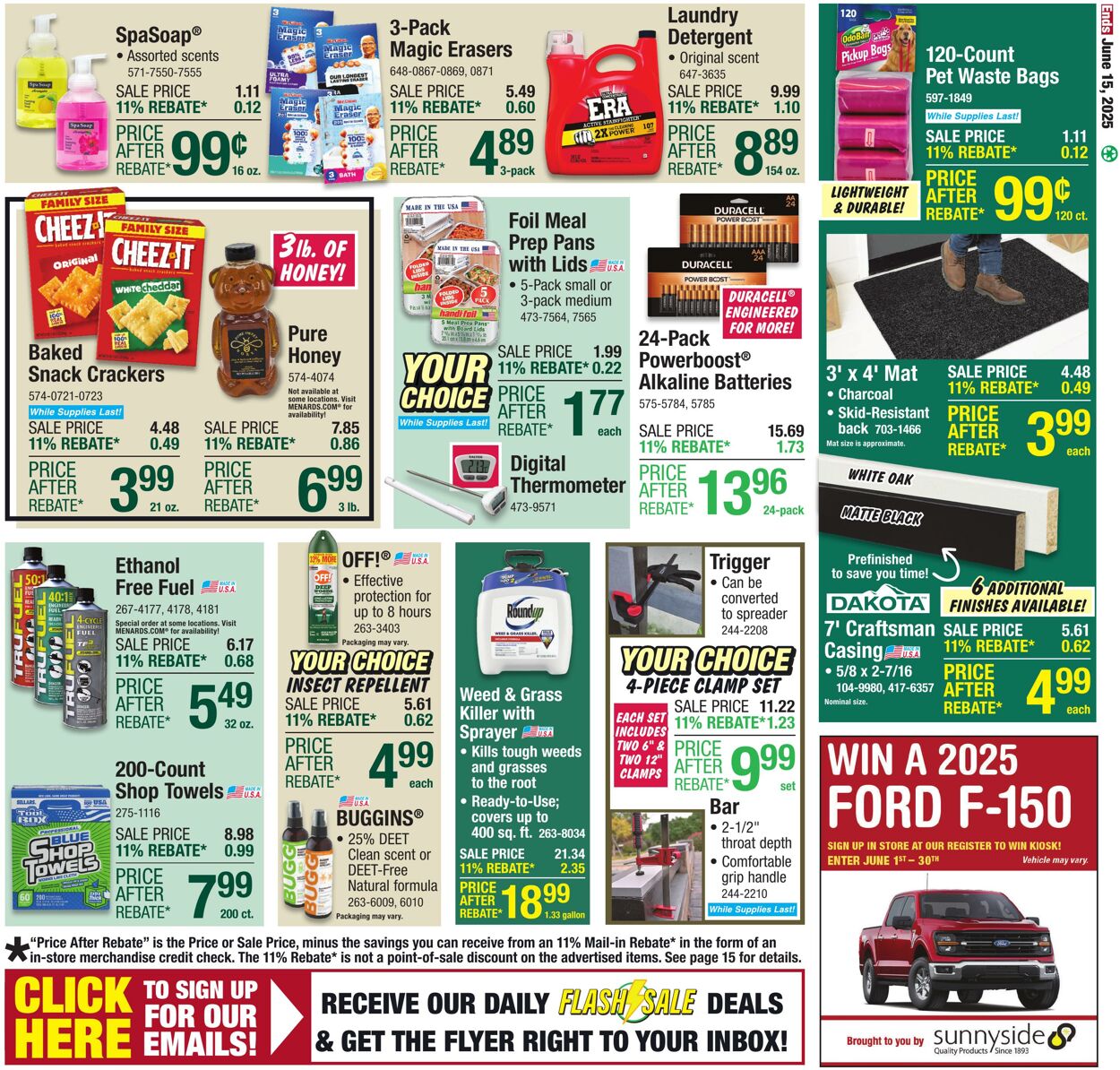 Catalogue Menards from 06/04/2025