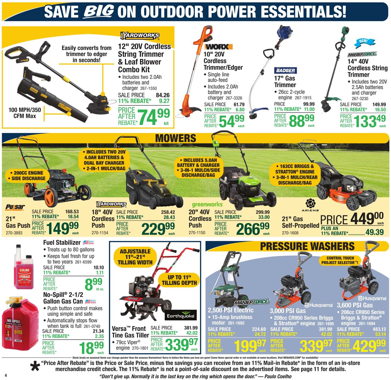 Catalogue Menards from 06/11/2025