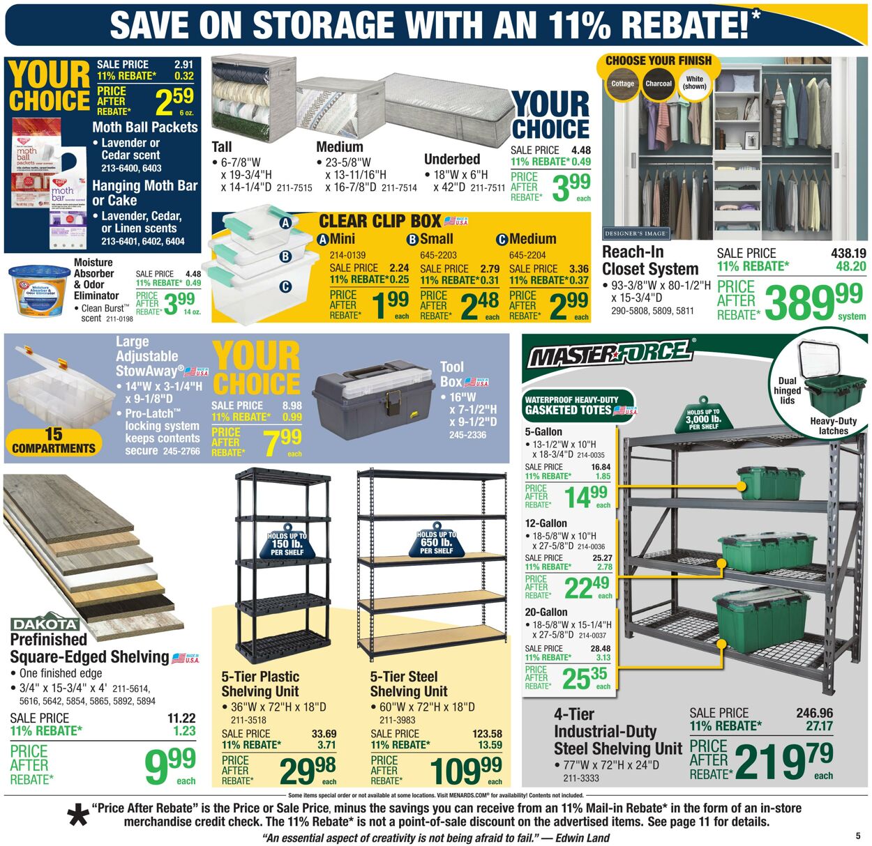 Catalogue Menards from 06/11/2025