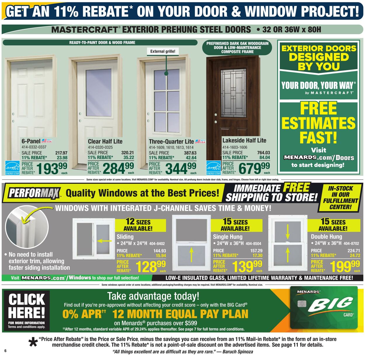 Catalogue Menards from 06/11/2025