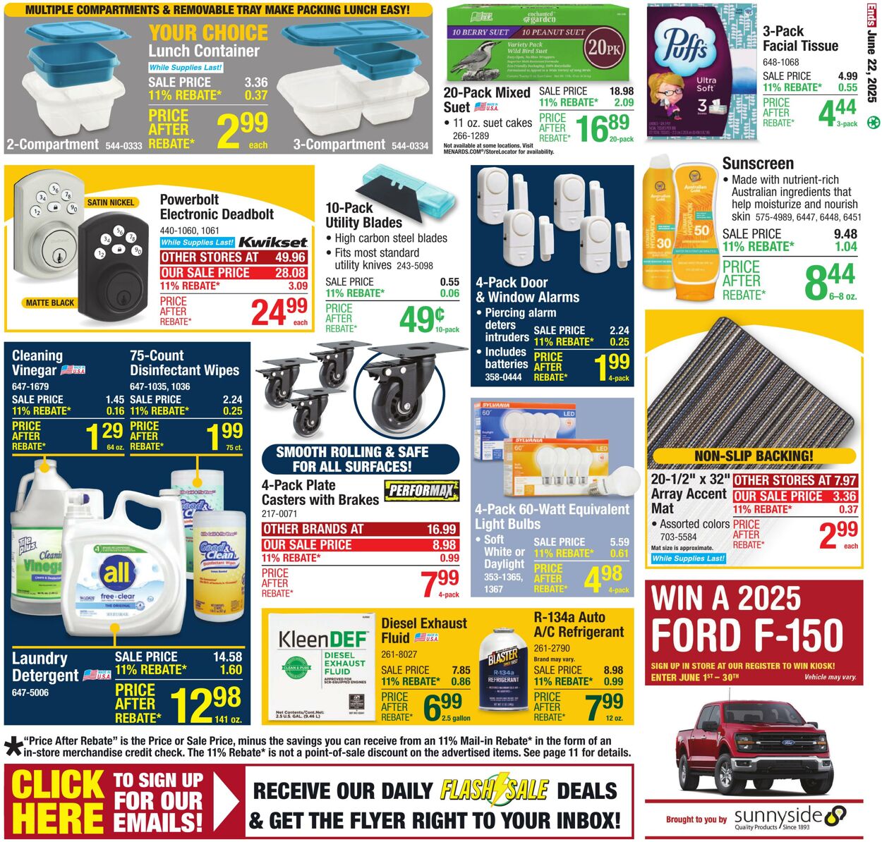Catalogue Menards from 06/11/2025