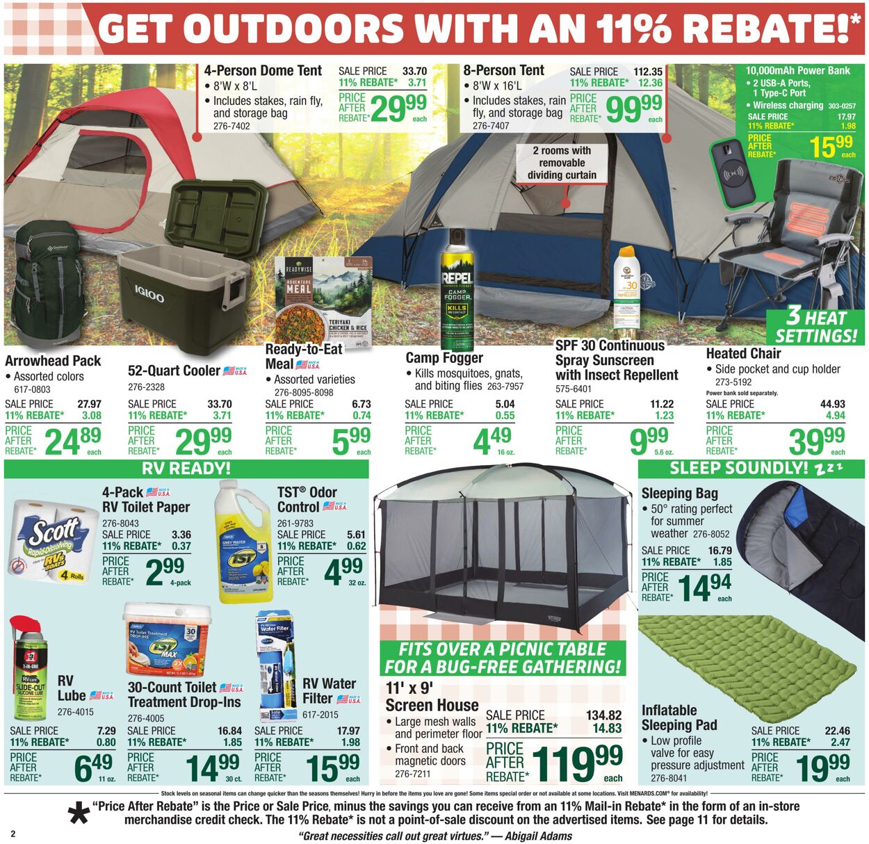 Catalogue Menards from 06/18/2025