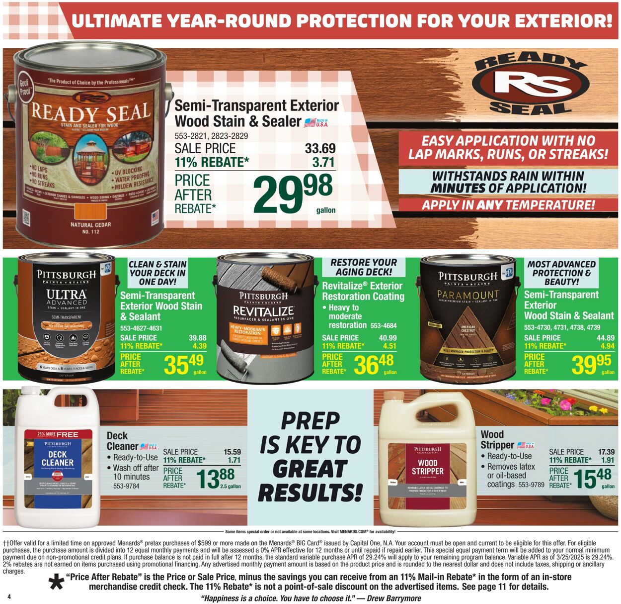 Catalogue Menards from 06/18/2025