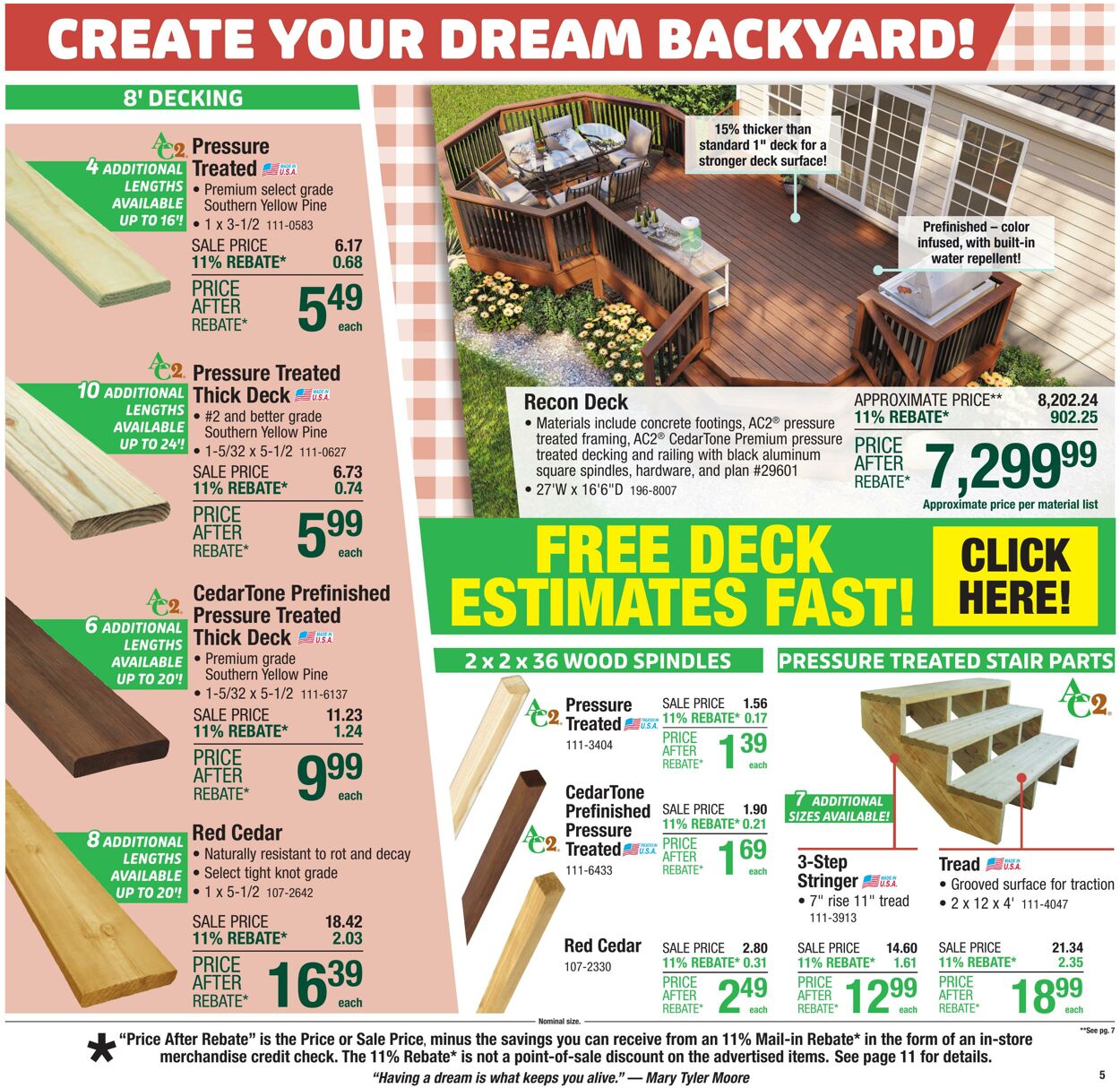 Catalogue Menards from 06/18/2025