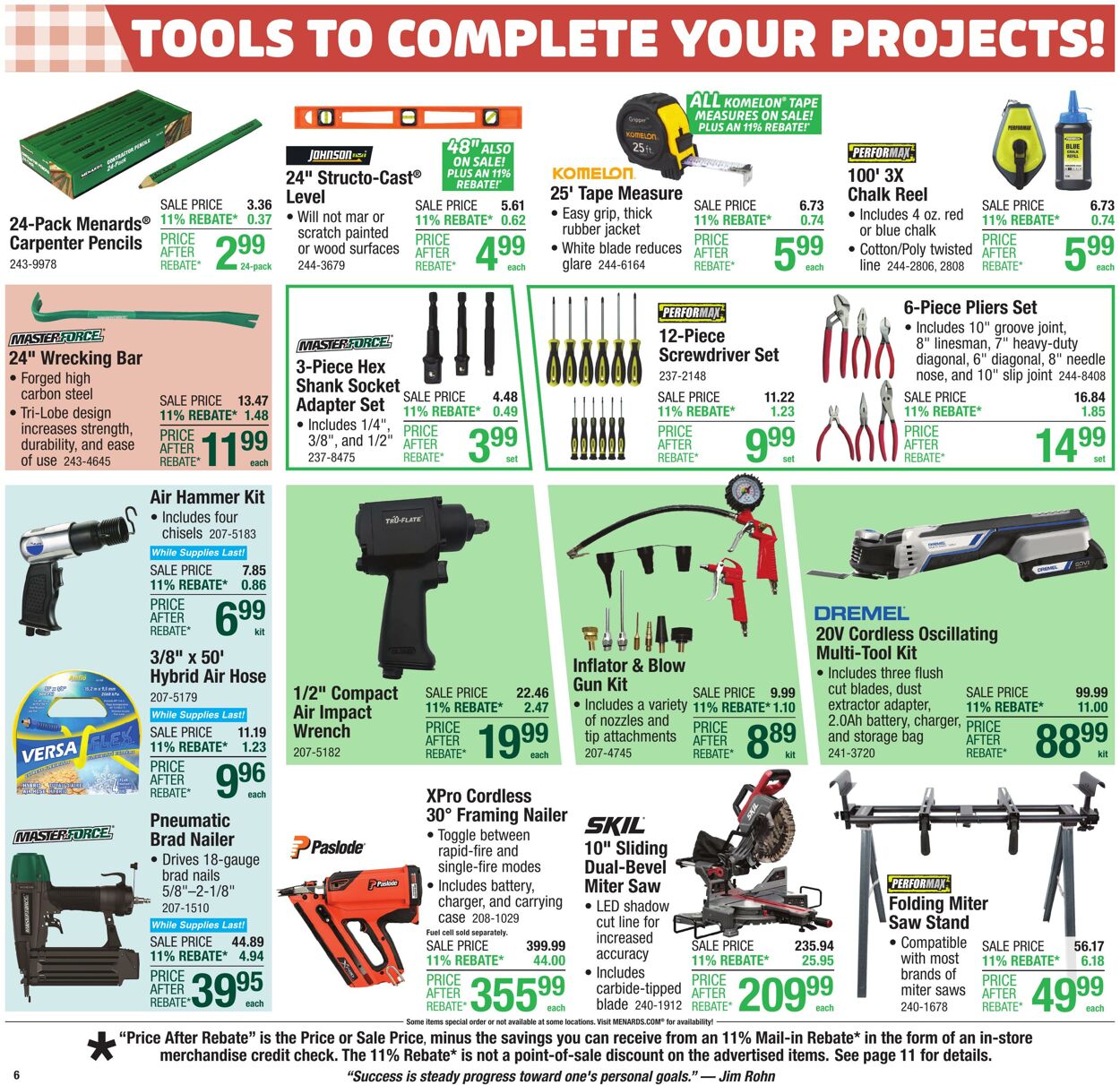 Catalogue Menards from 06/18/2025