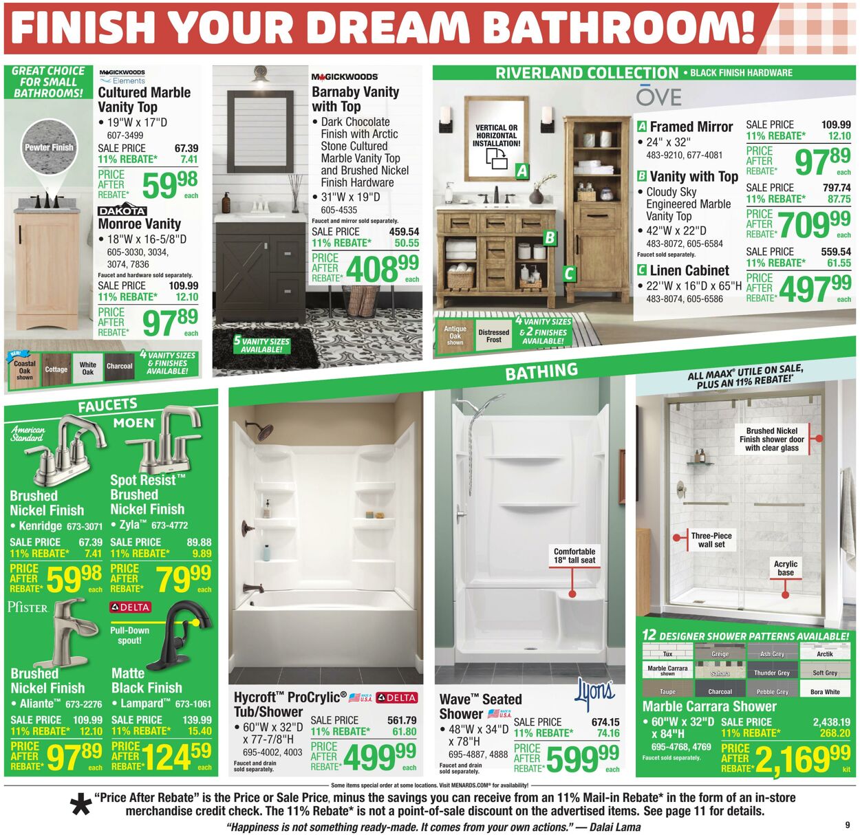 Catalogue Menards from 06/18/2025