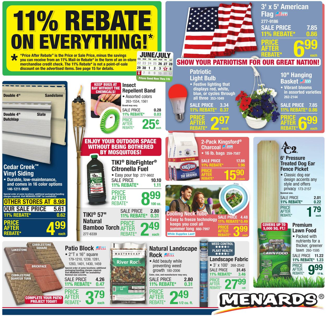 Catalogue Menards from 06/25/2025