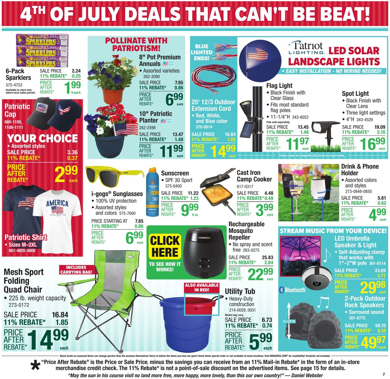 Catalogue Menards from 06/25/2025