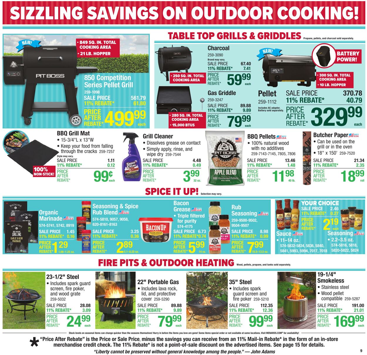 Catalogue Menards from 06/25/2025