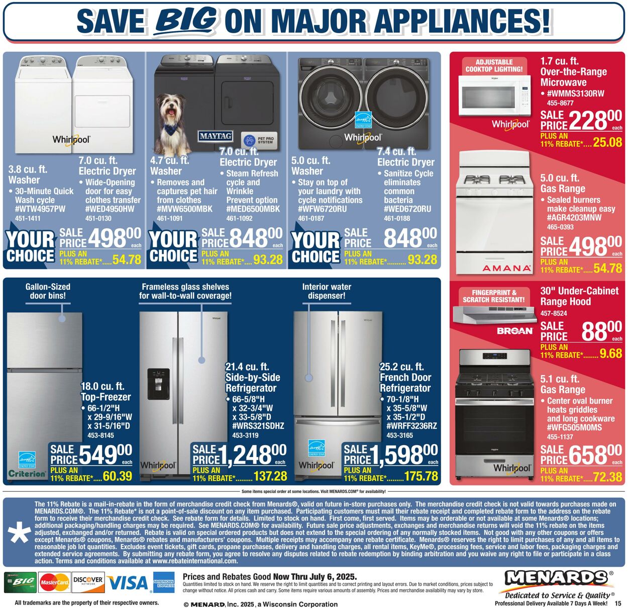 Catalogue Menards from 06/25/2025