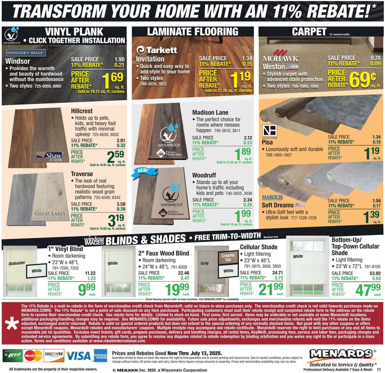 Catalogue Menards from 07/02/2025