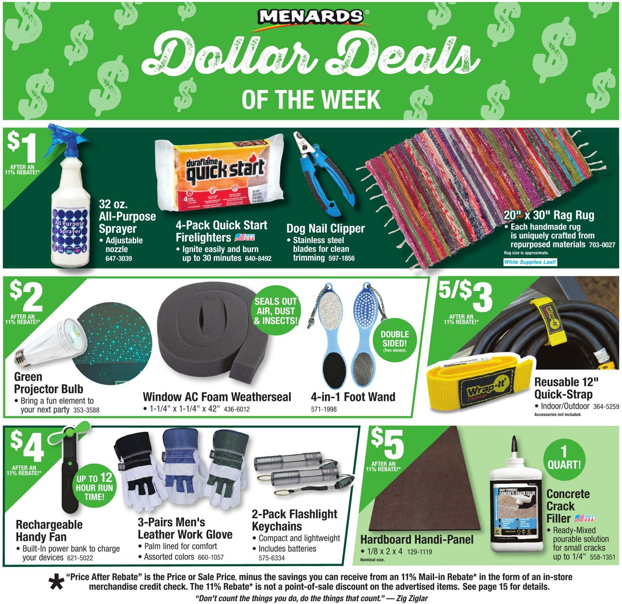 Catalogue Menards from 07/09/2025