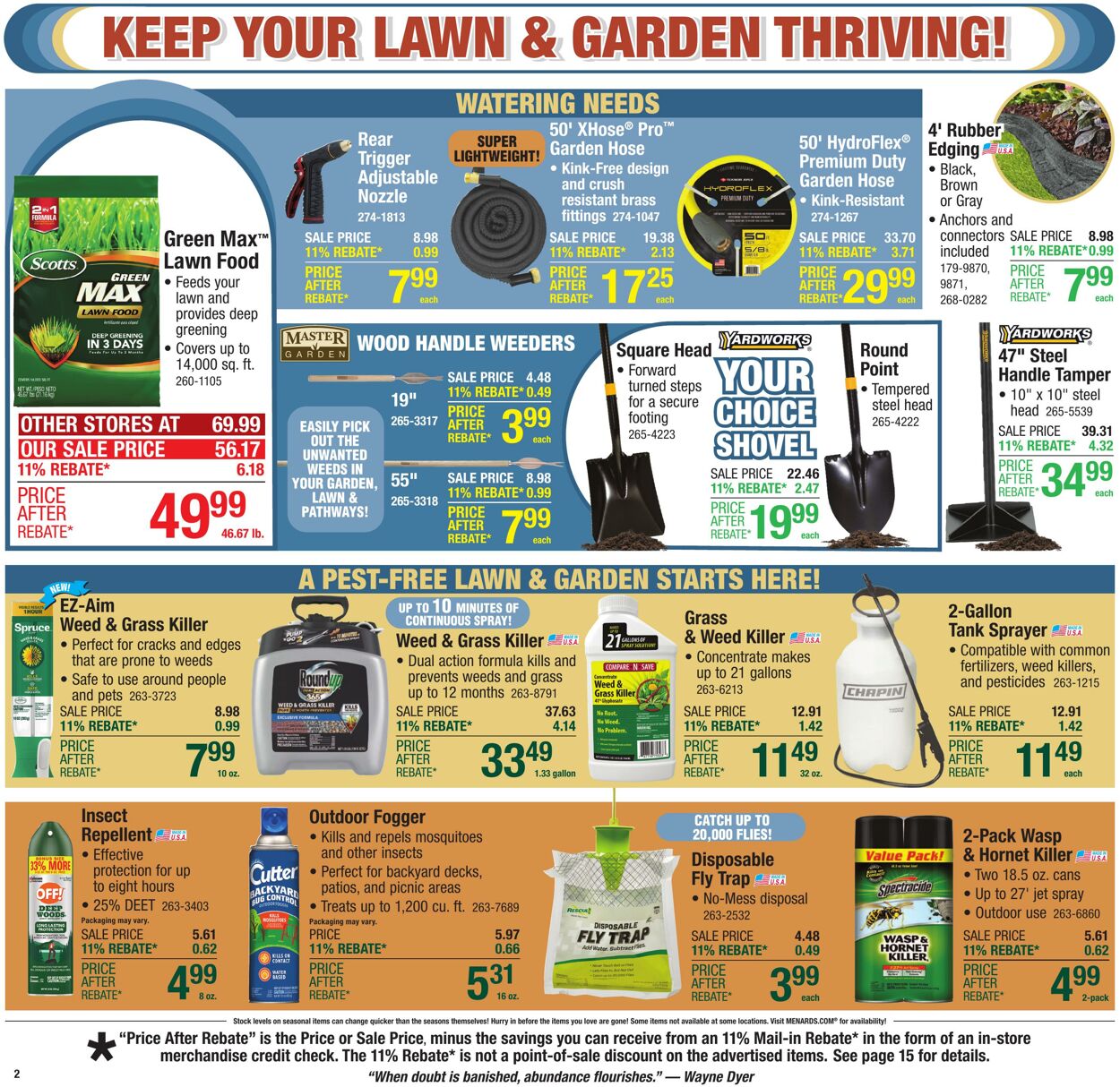 Catalogue Menards from 07/09/2025