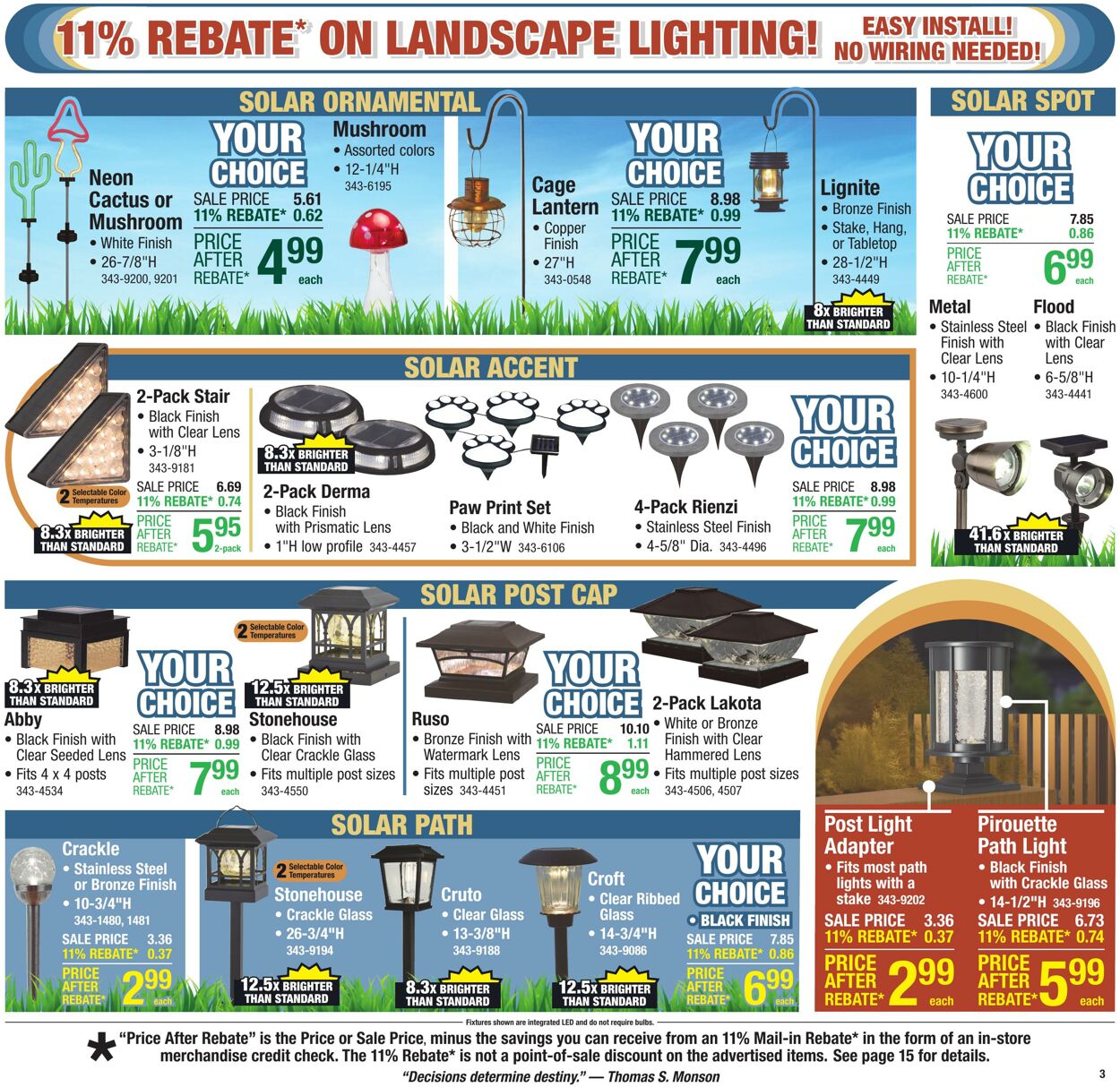 Catalogue Menards from 07/09/2025