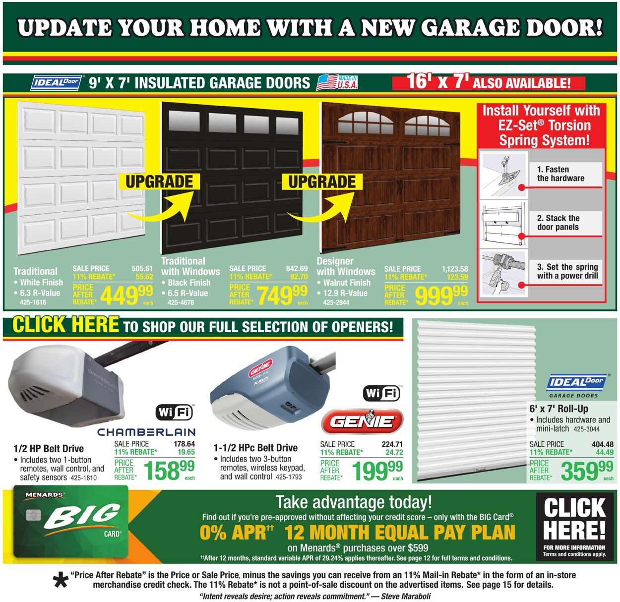 Catalogue Menards from 07/09/2025