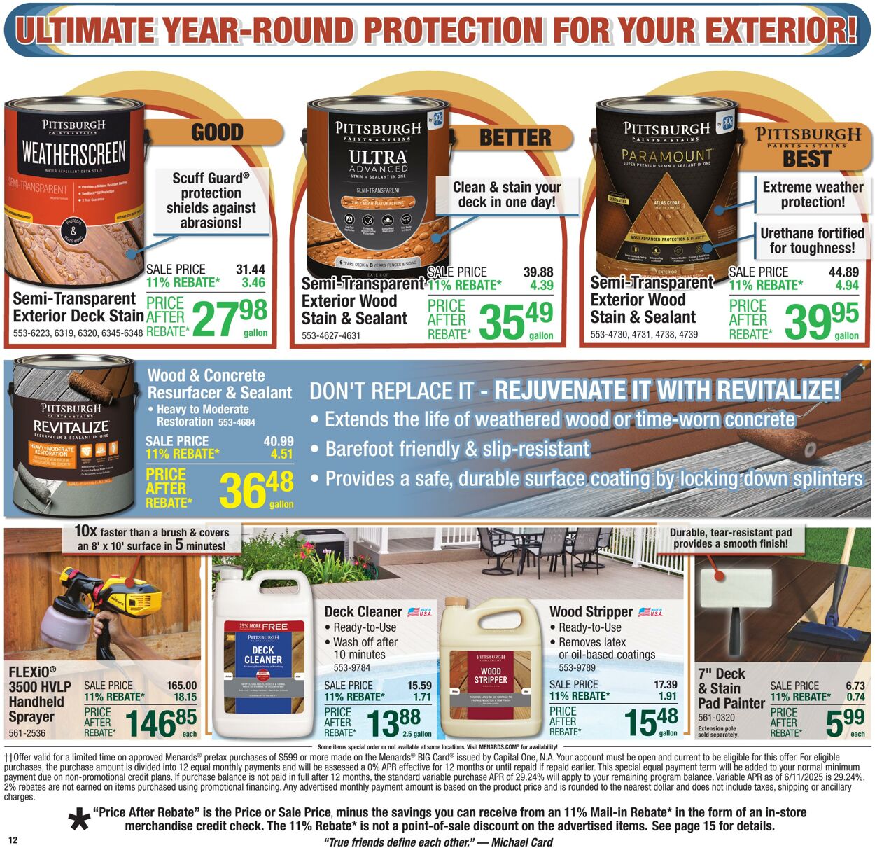 Catalogue Menards from 07/09/2025