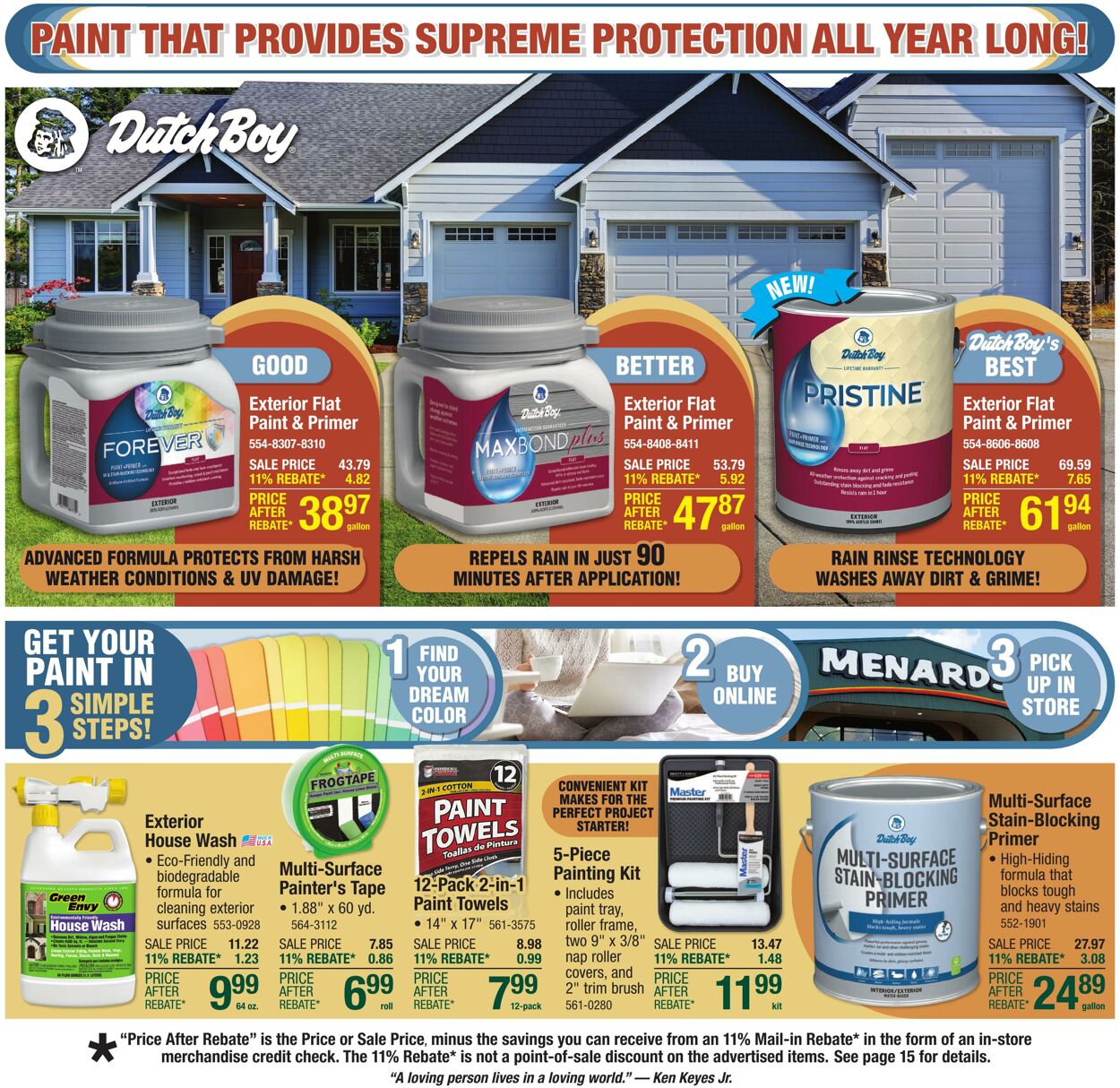 Catalogue Menards from 07/09/2025