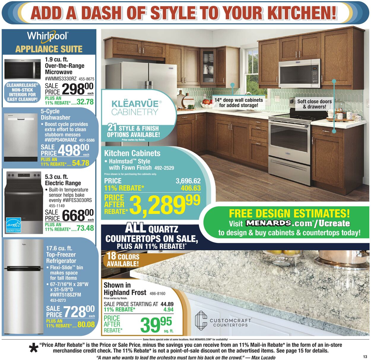 Catalogue Menards from 07/09/2025