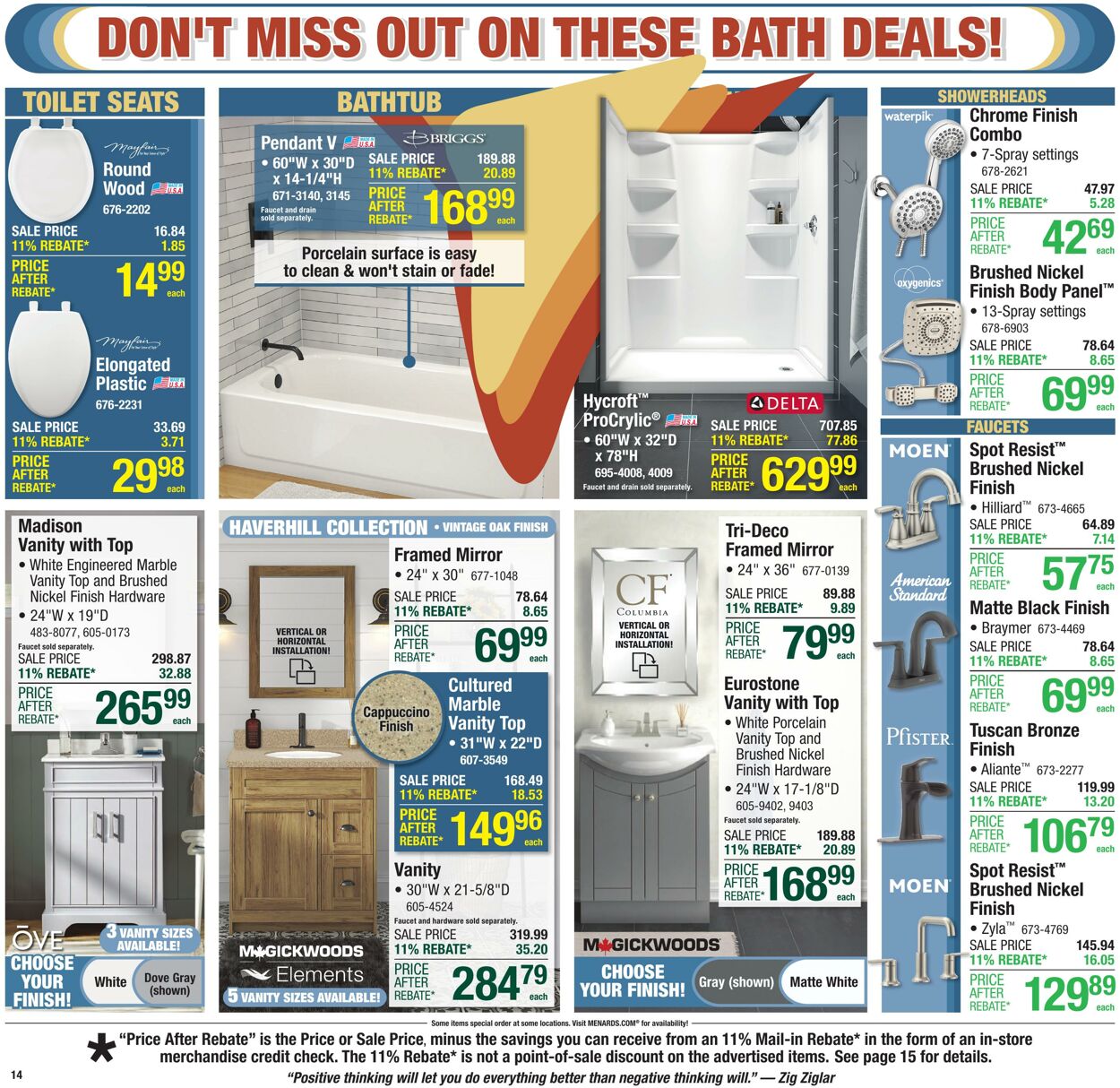Catalogue Menards from 07/09/2025